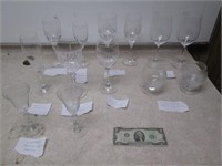 Nice Assortment of Crystal Glassware - Riedel,