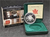 2001 Canadian Proof Silver $1 Dollar Coin