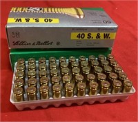 (100)Rds. .40S&W Ammo