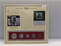 1949 90% Silv Mint Set & Postal Comm
