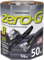 Zero-g Kink Resistant 5/8" X 50' Black Garden Hose