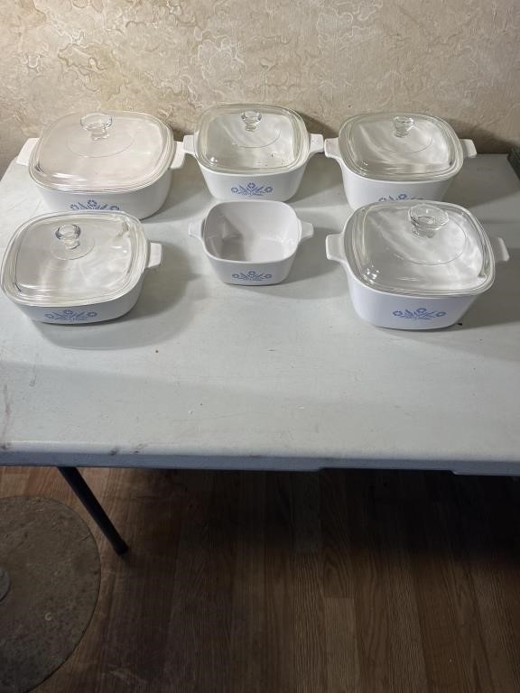 Corning Ware Blue Baking/Casserole Dishes