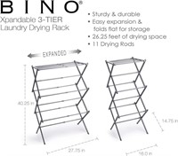 3-Tier Collapsible Drying Rack
