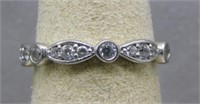 Sterling Silver ring, size 6.5.