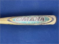 Omaha Gold Louisville slugger TRX ball bat, has