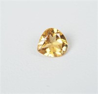 Citrine 0.615 Cts Teardrop Shape