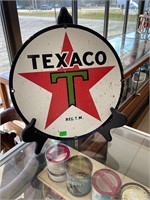 Texaco Porcelain Repro Sign