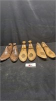 Vintage wooden shoe stretchers