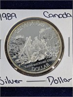 1989 Canada Silver Dollar
