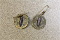 Antique/Vintage Chinese Coin Earrings