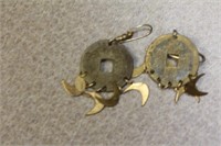 Antique/Vintage Chinese Coin Earrings