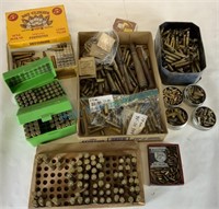 Large assortment of vintage ammo & brass