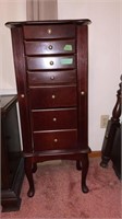 Jewelry Cabinet 6 Drawer 16x11x40