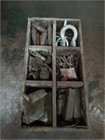 Box of various hardware