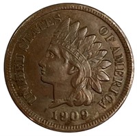 1909-S Indian Head Cent Penny XF