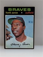 1971 Topps #400 Hank Aaron HOF Atlanta Braves