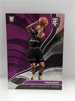 10/49 2020-21 Chronicles Tyrese Maxey RC Purple