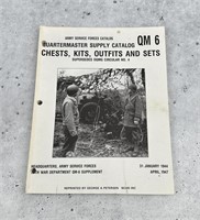 QM-6 Quartermaster Supply Catalog Reprint
