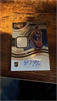 2020-21 Panini Select Obi Toppin Auto Patch /199 #