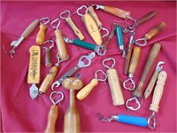 vintage wood bottle openers