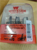 New Whiteside basic router set & accessories