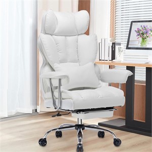 Efomao PU Leather Big & Tall Office Chair