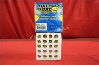 Ammo 9mm +P 20 Rounds, Buffalo 115 Gr.