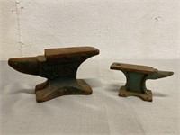 Vintage Grant Tools Marion, IN Anvil & Mini Anvil