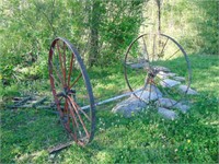 Vintage Wagon Wheels