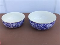 MADE IN WESTERN GERMANY = 2 BEAUTIFUL BOWLS