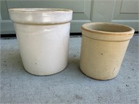 2 Antique Crocks