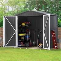 YitaHome FTPLSS-4001 6' x 4'  Metal Storage Shed