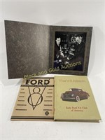 (3) VTG Ford Auto Shop Manuals & Photo
