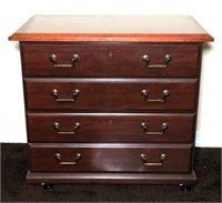 Miller Wood Two Drawer File Cabinet