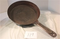 #6 L&G COLD HANDLE SKILLET 1800'S, 11"