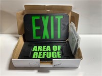 NIB-Exit Sign& Area of Refuge