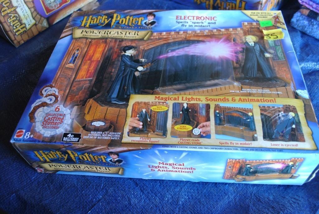 Harry Potter powercaster play set New in box