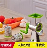 Stainless Steel Vegetable Grater with 3 Drum Shape