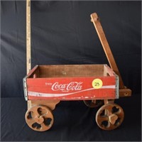 Coca Cola Wooden Crate Wagon 1975 Wooden Heart