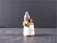 Idaho State Bird and Flower Thimble by Sutherland