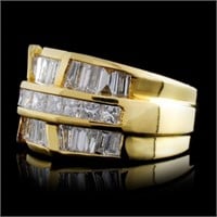 2.93ctw Diamond Ring in 18K Yellow Gold