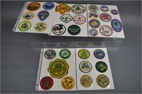 (32) Girl Scout Council Camp Patches