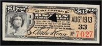 1913 Boston Terminal Company $17.50 Note Grades Ch