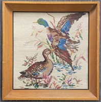 Needlepoint Ducks