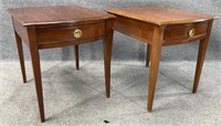 Pair of Harden Cherry End Tables