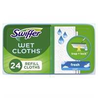 Swiffer Sweeper Wet Mopping Cloths  Open Window