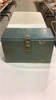 Vintage metal cooler