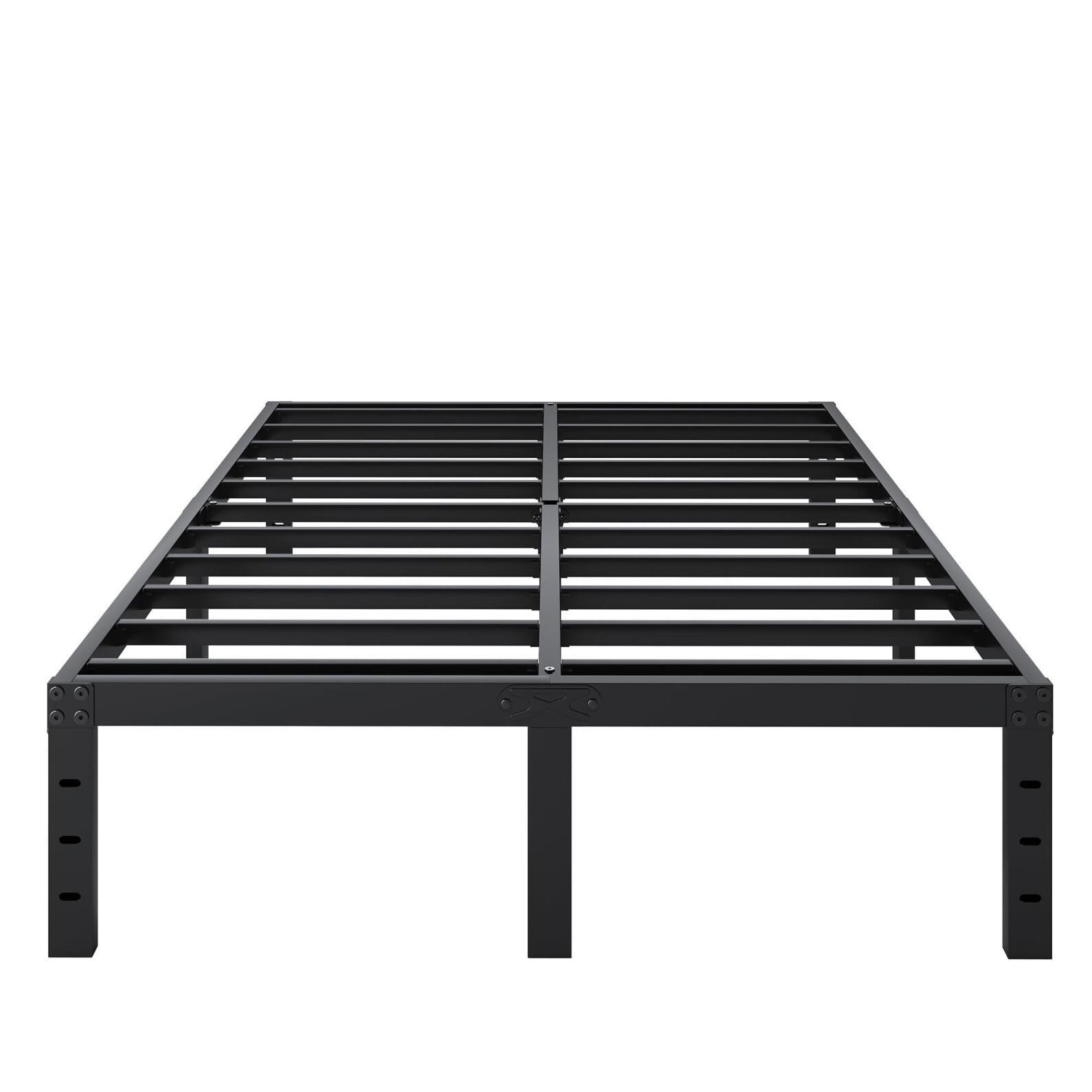 SHLAND Bed Frame Queen Size, 14 Inch Heavy Duty M