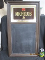 Michelob Beer Chalkboard Mirror Bar Sign
