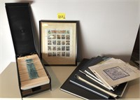 Civil War Books Research Material Card File Stamps